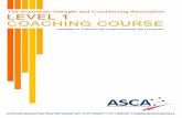 ASCA L1 Fundamental Strength & Power Exercises & Techniques