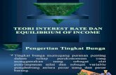 Teori Interest Rate Dan Equilibrium of Income