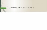 Whistle Signals