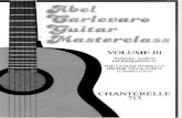 Carlevaro Abel Guitar Masterclass Vol 3 Villa L