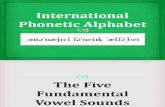The Five Fundamental Vowel Sounds
