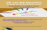 CIS 115 AID Education Expert/Cis115aid.com