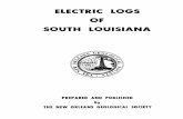 Electric Logs of South Luisiana