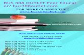 BUS 308 OUTLET Peer Educator/ bus308outlet.com