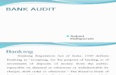 Bank Branch Audit New