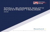 British Business Bank Small Business Equity Investment Tracker Report