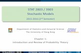 Chapter 1 - Introduction and Review of Probability Theory
