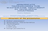 Appropriate Technologies for Wastewater Treatment