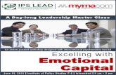 Master Class on 'Excelling with Emotional Capital'