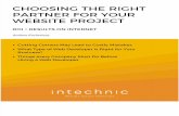 Choosing the Right Partner for Your Website Project