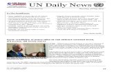 UN Daily News 19 May 2016