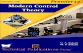 Modern Control Theory by Bakhshi