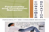 Personality and Consumer Behavior - UNJ