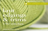Harmony Guides - Knit Edgings & Trims