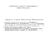 Open-cast Mining Method
