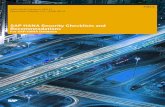 SAP HANA Security Checklists and Recommendations En