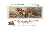 The Book of Beasts: Carnivourous Beasts for 5th Edition