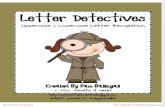 Letter Detectives Printable a-z Letter Searches