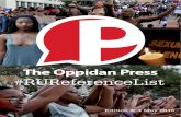 The Oppidan Press Edition 3, 2016 - #RUReferenceList Edition