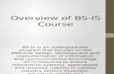 1 Overview of BS is Course
