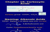 9. Carboxylic Acids