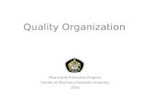 (1) Quality Organization-UP