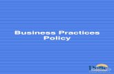 Business Practices Policy