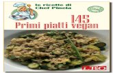 145 Primi Piatti Vegan (Le Rice - Chef Pinela
