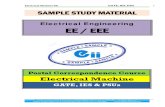 Electrical Machine Electrical GATE IES PSU Material
