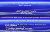 Qualitative Research Methods -- Hayden