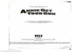 Annie Get Your Gun Script