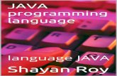 JAVA Programming Language - Shayan Roy