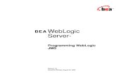 Programming Weblogic JMS