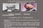 conflict theory and functional theory