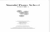Methode - Suzuki, Piano School Volume 3