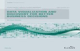 Data Visualization and Discovery for Better Business Decisions
