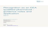 Pharmacist Recognition Eea