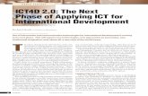 Applying ICT for International Development
