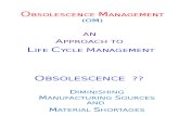 Obsolesence Management Stratergies