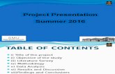 Project-presentation Sample Copy