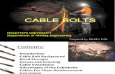 Cable Bolts