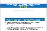 Pancreatic and Duodenal Injuries Update