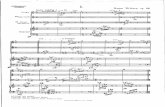 A. Webern - Op. 22 - Quartet for Violin, Clarinet, Saxophone and Piano - Score