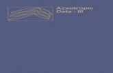 Lee H Horsley Azeotropic Data-III