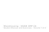 Warehousing manual in Infor LN