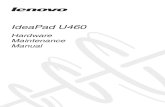 Lenovo IdeaPad U460 Hardware Maintenance Manual V2.0