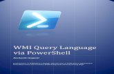 WMI Query Language via PowerShell