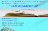 MAT 209 EDU Education Expert-mat209edu.com