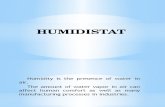 Humidistat Report