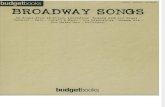 Broadways Songs